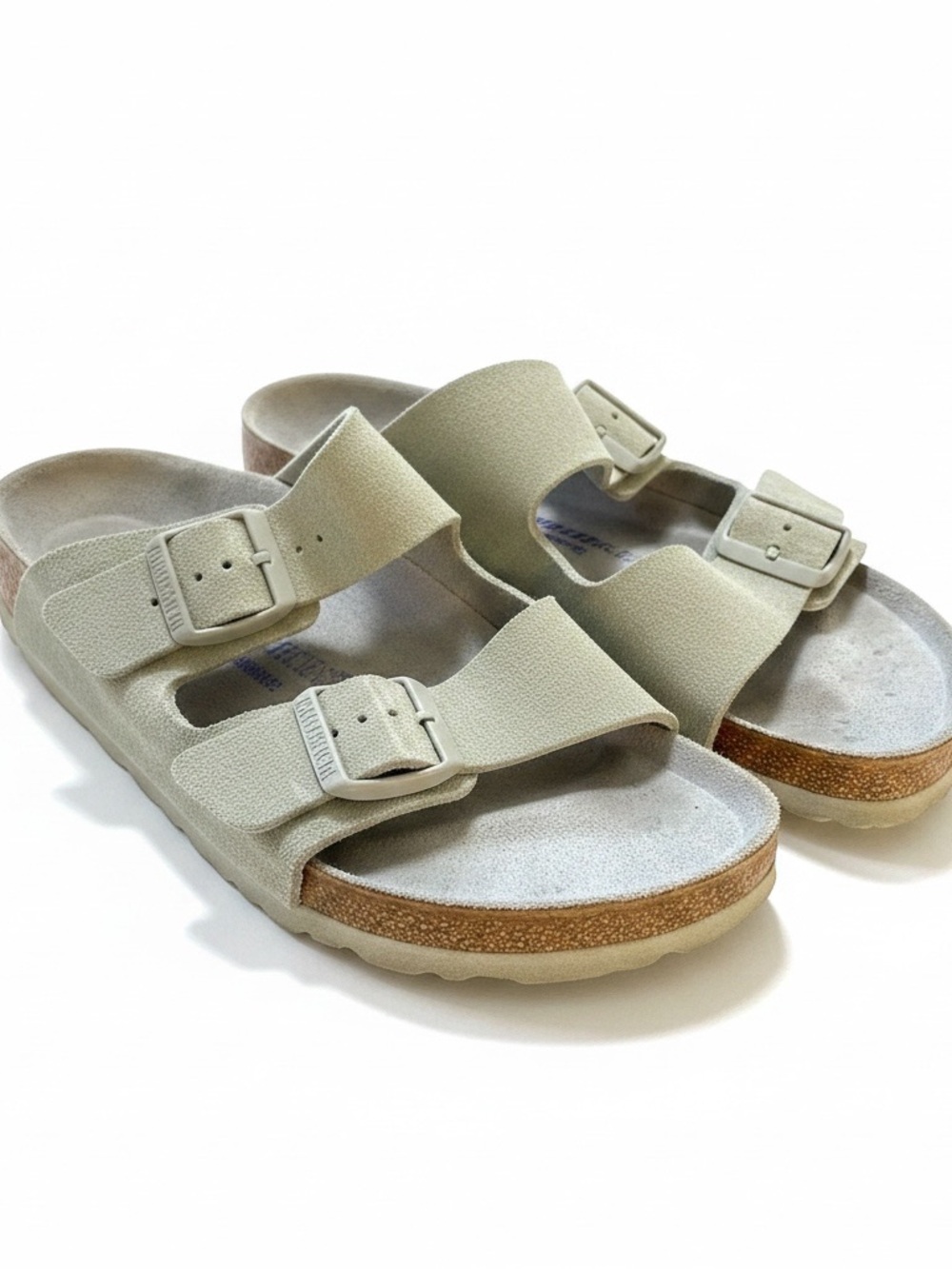 Birkenstock Arizona Sage Green Sandals Coastal Casual Comfort Size 41